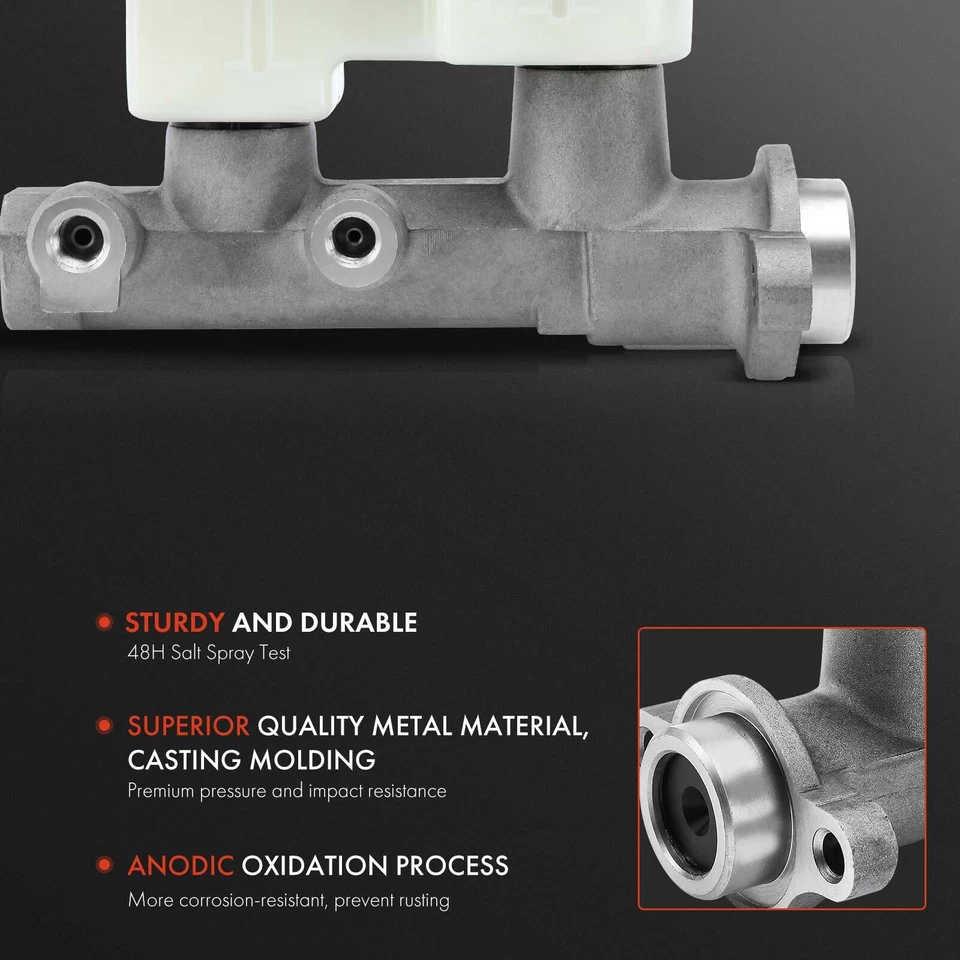Cilindro maestro de freno con depósito para Chevy S10 1982-1988 GMC S15 Buick Olds Foto 2 de 4