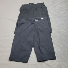 Modest Shorts Black Cotton Blend 2-Pack Girls Sizes 10/12 Place  Pink Angel