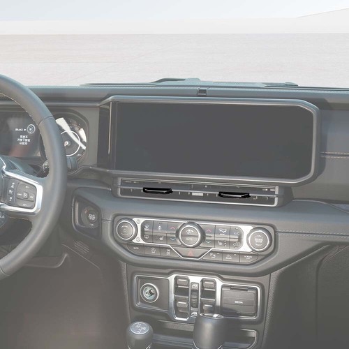 Console Air Vent Switch Louvers Button Cover Knob Cover For Wrangler Jl Jt 2024+ - Picture 5 of 8