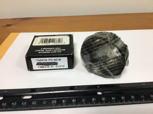 Timken 4T-21212 Tapered Cup Bearing, 744419-P5, 2 1/8" OD, 5/8" Wide - Picture 2 of 3