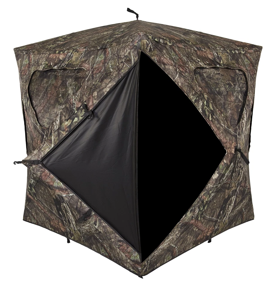 Ameristep AMEBF3007 Silent Brickhouse Fire Retardant Ground Blind -Mossy Oak - Image 3 of 3