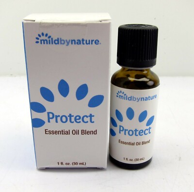 Mild By Nature Essential Oil Blend Protect 1 Fl Oz Spicy & Earthy Clove Cinnamon