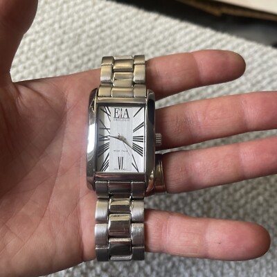 EA Orologio No. 10018 Moda Italia Stainless Steel | eBay display picture 1