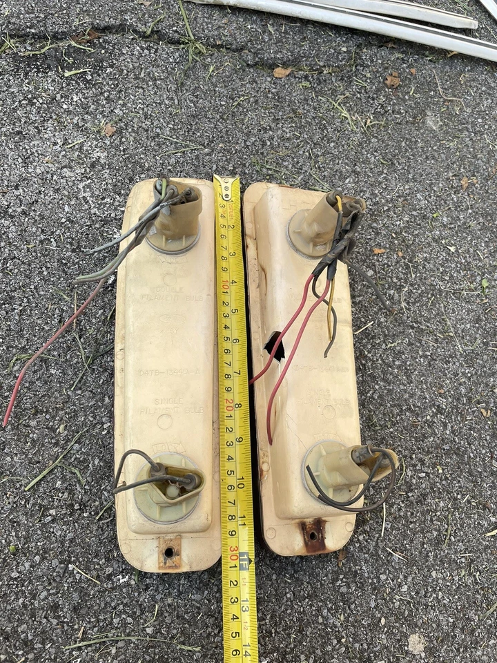 Juego de lentes de luz trasera Ford Ranger 1973-79 F100 F250 señal de giro para camioneta Bronco Foto 4 de 4