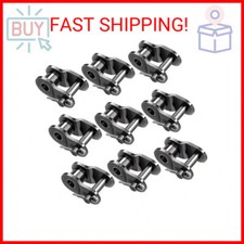 OIIKI 9PCS Roller Chain Offset Link 420, Half Link, Crank Link