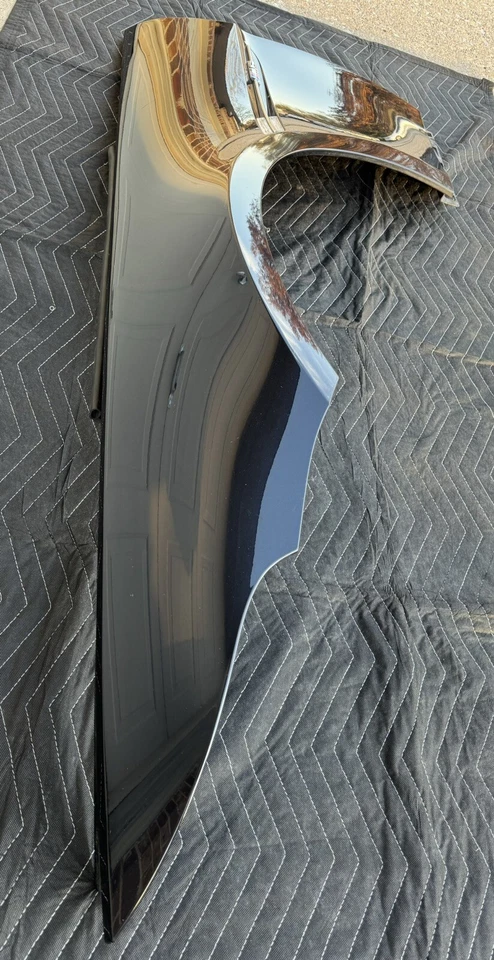 04-10 Guardabarros delantero izquierdo BMW M6 E63 E64 negro carbono OEM Foto 2 de 4