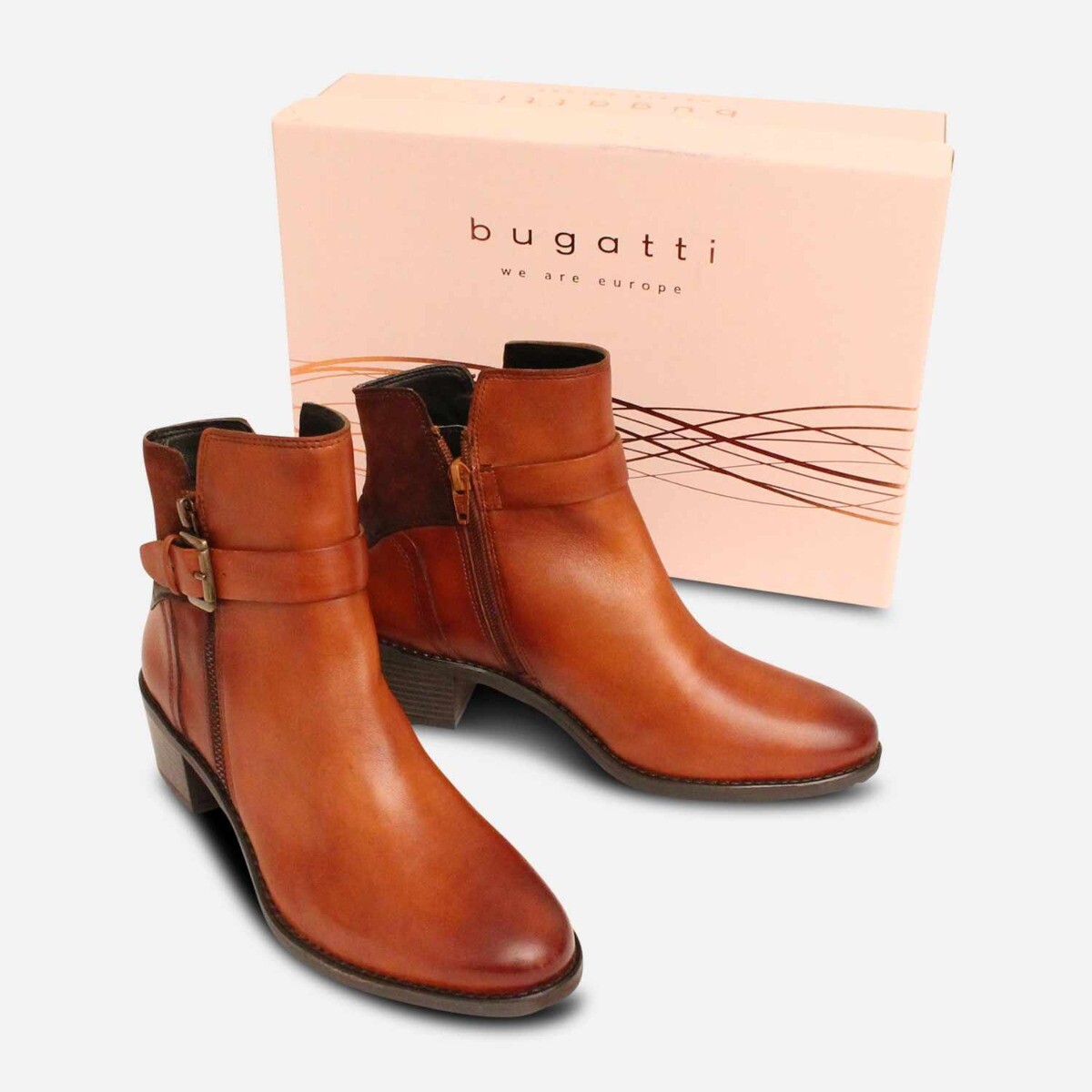 Ankle Boots Bugatti Bottines Femme Bugatti Womens Heeled Ankle Zip