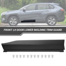 Front Door Lower Molding Trim Left Side Fit For Toyota Rav4 2019-22 75074-0R070
