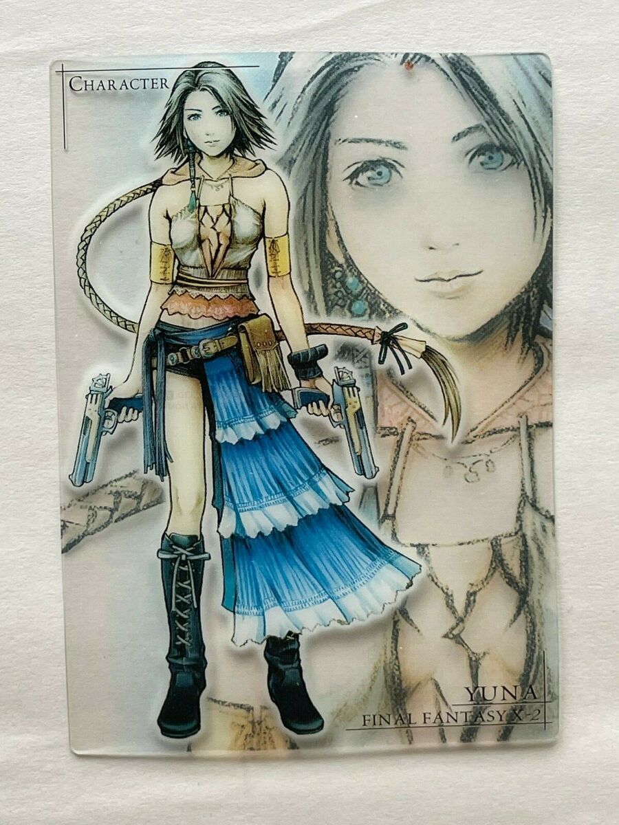 FINAL FANTASY X CLEAR VISUAL CARD SET