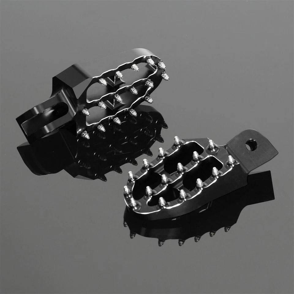 Reposapiés todoterreno con clavos 3D negro de EE. UU. para HONDA MONKEY 125 GROM MSX 125 Foto 4 de 4