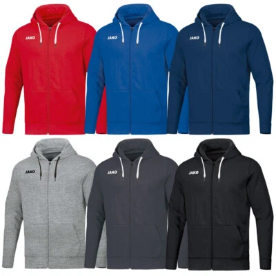 JAKO Chaqueta con capucha Base Hoodie Chaqueta de entrenamiento Chaqueta casual Hombre 6865