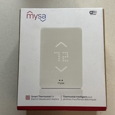 New Mysa Smart Thermostat V2 Wifi White For E...
