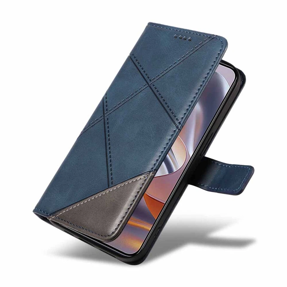 For Motorola Moto G56 G86 G15 G35 G55 G85 Wallet Card Holder Leather Case Cover - Image 2 of 4