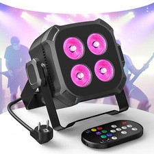80W RGBWYP+CYAN 4LED Par Wash Bühnenlicht Lichteffekt DMX Fernbedienung Dj Disco