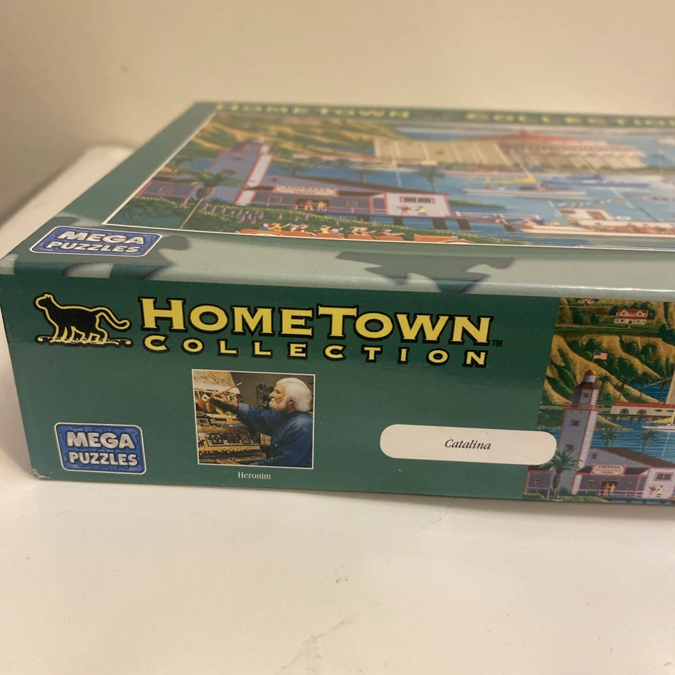 Mega Puzzles Hometown Collection Catalina 1000 Pc/new/sealed - Image 2 of 4