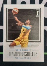 2018 Rittenhouse WNBA Diamond DeShields #14 Rookie RC /500