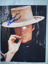 Signed Clint Eastwood 8x10 Photo