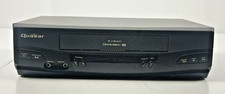 Quasar Omnivision 4 Head VHS Player VCR Recorder VHQ-41M No Remote Works