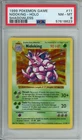 Pokemon Base Set Nidoking Shadowless #11 PSA 8