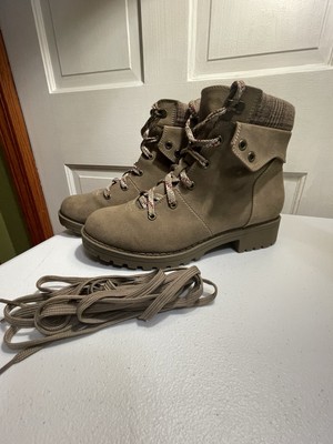 Jelly pop boots Women 8M Brown Excellent Condition