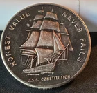 Liberty Mint 1oz .999 Silver Round 1973 USS Constitution Coin