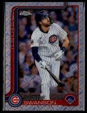 2025 Topps Chrome Logofractor Edition #215 Dansby Swanson