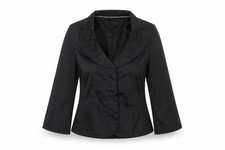 Womens Coast Size 10 Jacket Suit Black Long Sleeve