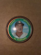 1971 Topps Coin # 25 Al Ferrara