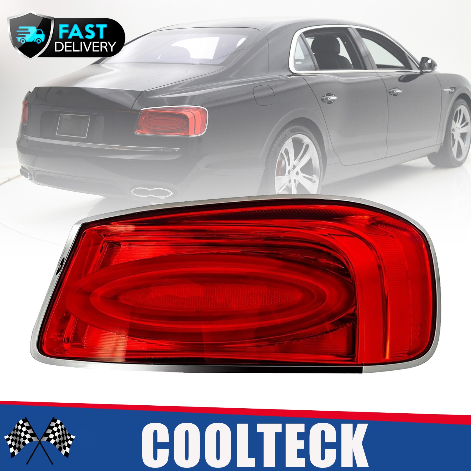Bentley Flying Spur 2014-2019 Rear Right Tail light Red P/N 4W0945096M