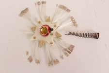 Stern Christbaumspitze Reflexkugel Glasfaser Christmas Tree Topper Lauscha M50