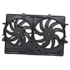 620839 Radiator Dual Cooling Fan Compatible for 2007-2016 for A4 2013-2016