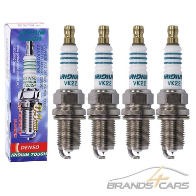 4x DENSO ZÜNDKERZE IRIDIUM TOUGH FÜR ALPINA B5 E60 B7 E65 4.4