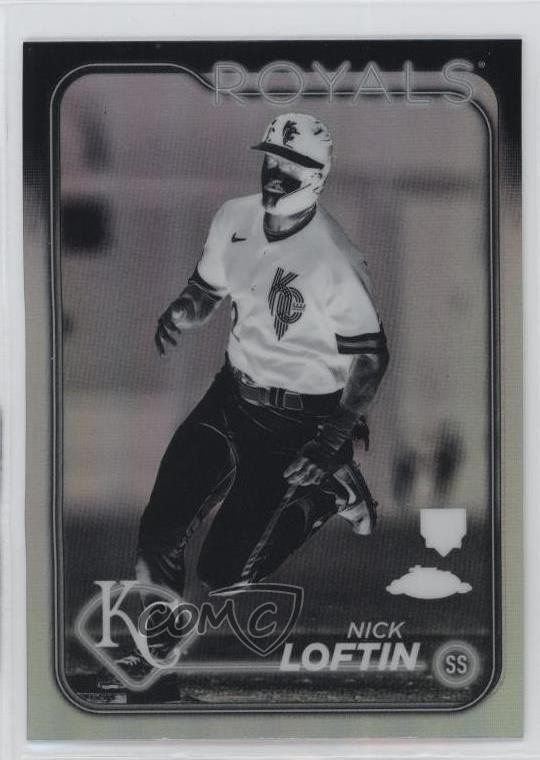 2024 Topps Chrome Negative Refractor Nick Loftin #183 1az7