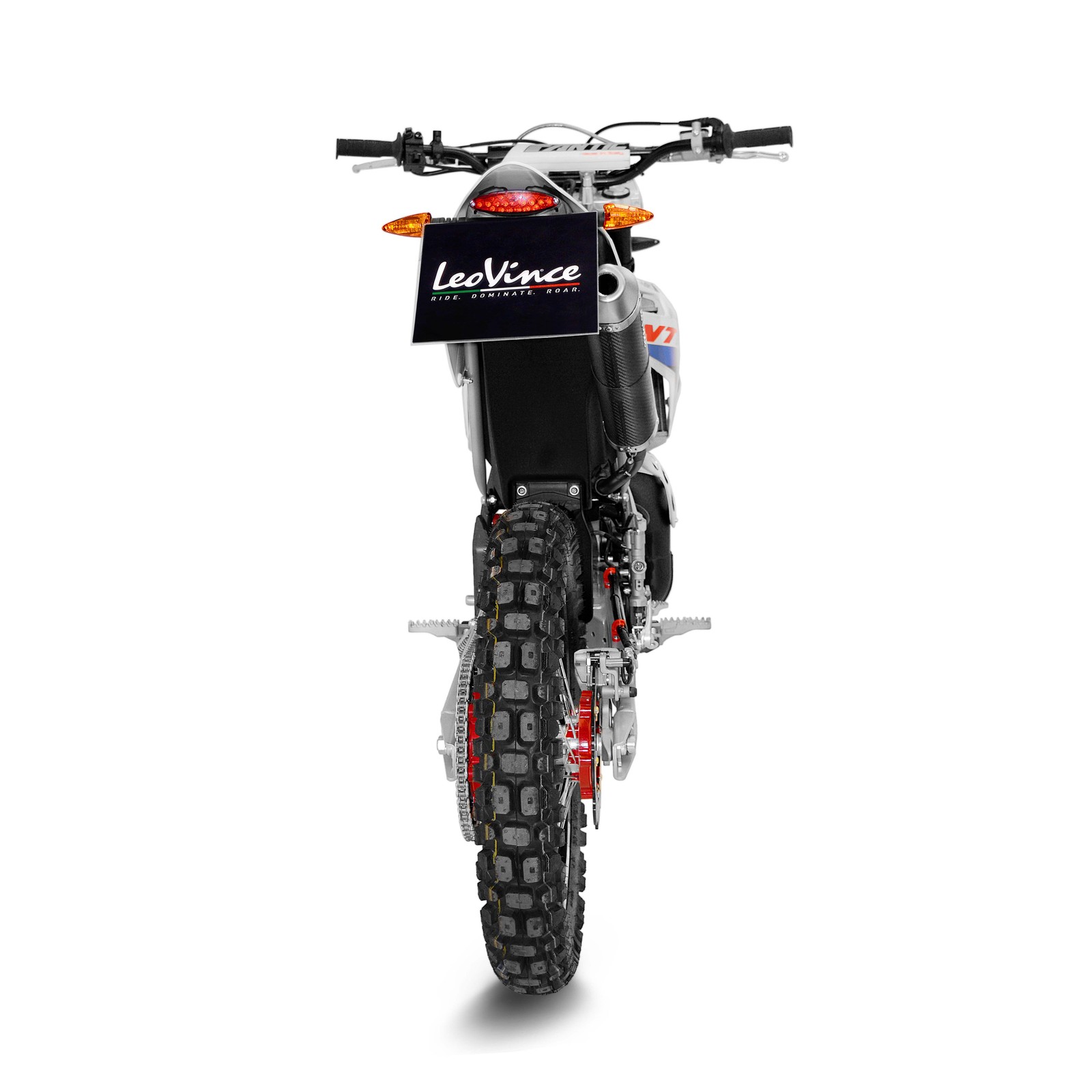 Pot d'échappement X-FIGHT carbone enduro 50 performance