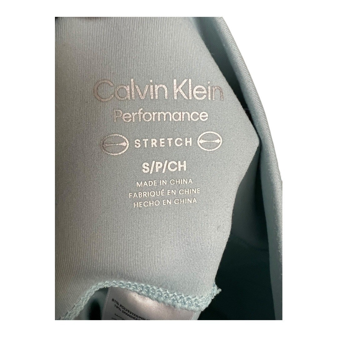 Calvin Klein Athletic Pants Joggers Performance Small Blue Comfy Casual Stretch thumbnail 6