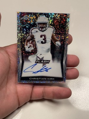 2018 Leaf Flash Christian Kirk Speckle RC Auto #BA-CK1 Texas A&M