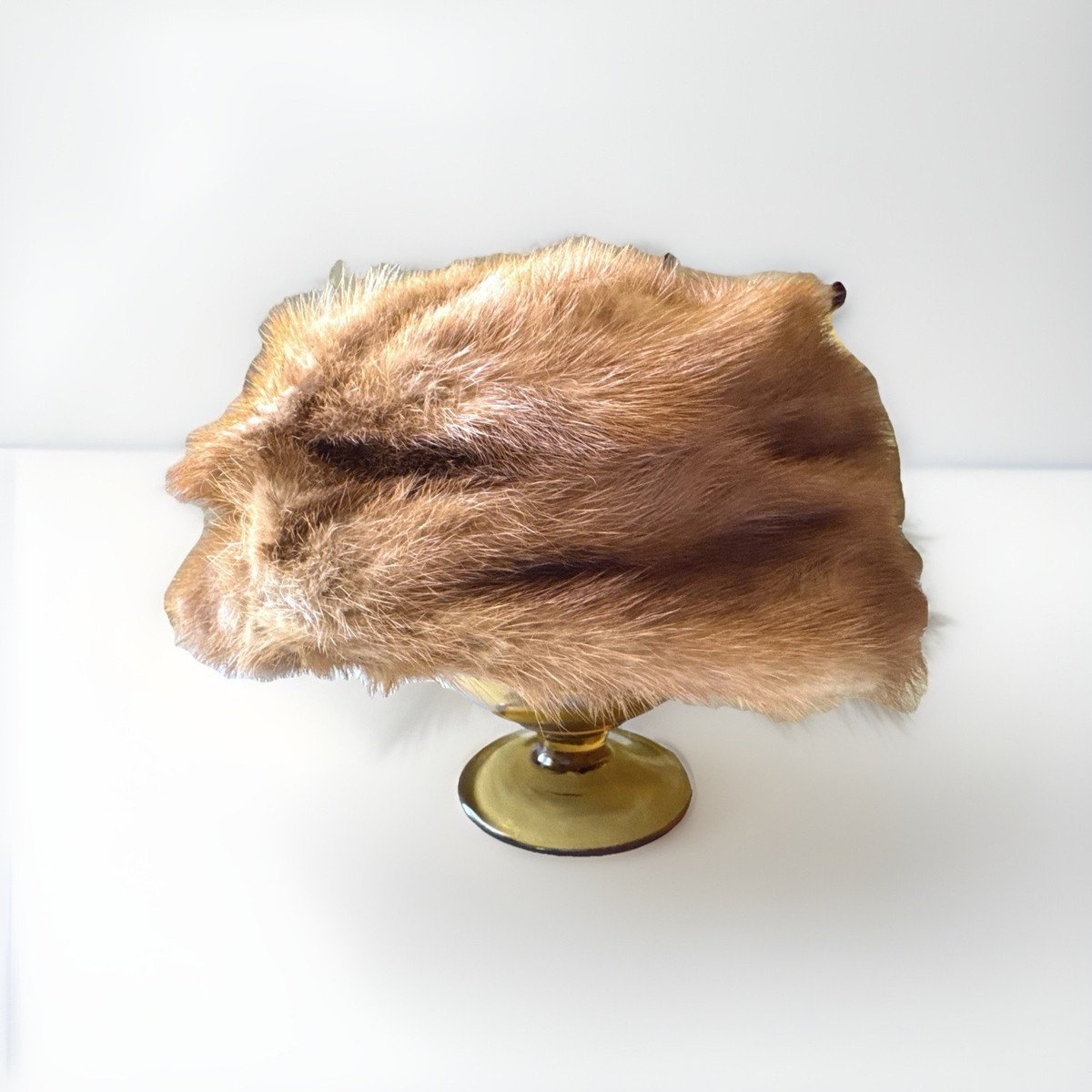 50s B Altman mink bucket hat In Brown, Excellent Condition  display picture 2