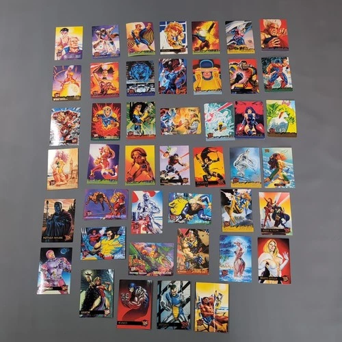 X-Men Marvel 1995 95 Fleer Ultral Comics Lot Of Over 40 Cards Cards 90s Vintage