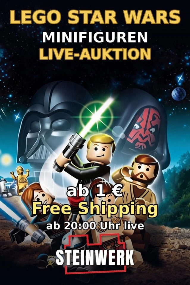 LEGO Star Wars Minifiguren und Sets | ab 1 Euro | kostenloser Versand ✅
