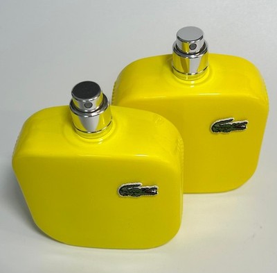 200 ml Lacoste Jaune Optimistic L.12.12 Eau de Toilette  2x 100 ml