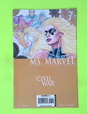 Ms. Marvel #7 Vol. 2 2006 Marvel Comics 1st App 7.0 Comic Book SD15-240