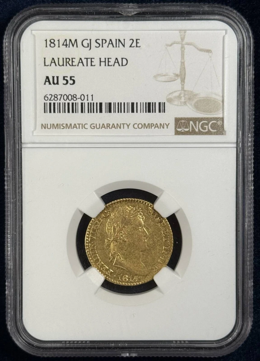 Gold NGC Grade AU 55 Spanish Coins for sale | eBay