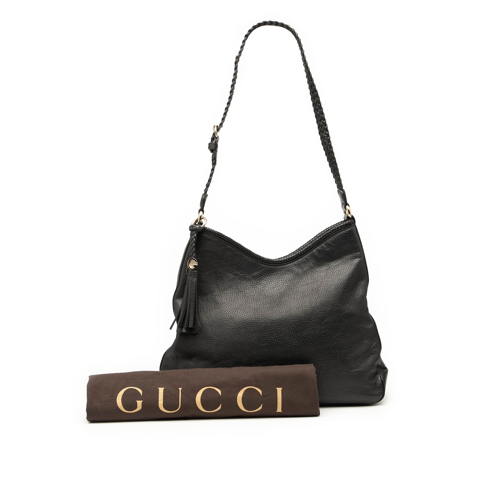 Authenticated Gucci Medium Leather Marrakech Blac… - image 8