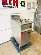 Lincat ~ Single Tank Double Basket Deep Fat Chip Fryer NAT Gas Opus OG8106 £900V