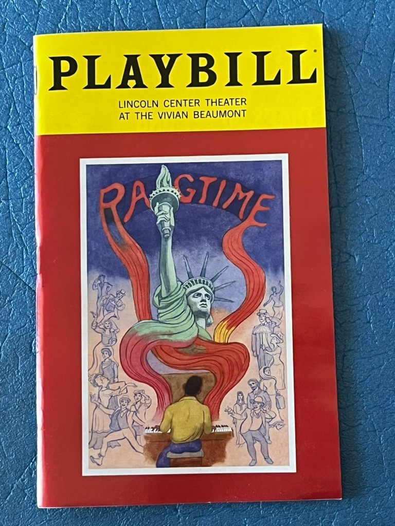 Ragtime - May 2026 Playbill - Joshua Henry, Caissie Levy, Brandon Uranowitz