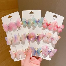 Butterfly hair clip for girls