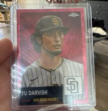Topps 2022 Chrome Platinum Anniversary Yu Darvish #202 Padres 081/100