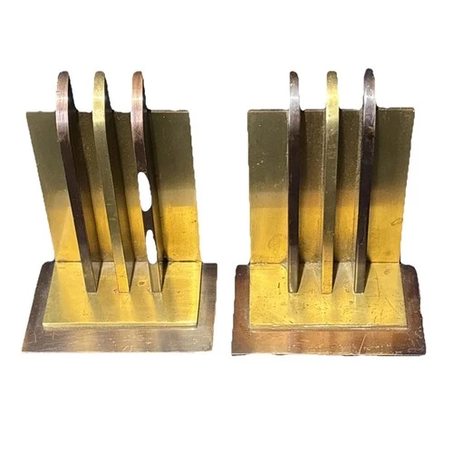 Vintage Art Deco Chase Von Nesson Bookends