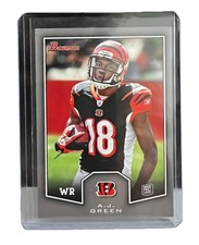 2011 Bowman A.J. Green Cincinnati Bengals NFL Rookie Football Card WC-8