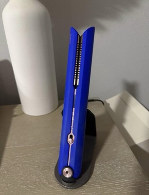 Dyson Corrale OEM Hair Straightener HS07 Blue/Blush Pink with Charging Base HS03